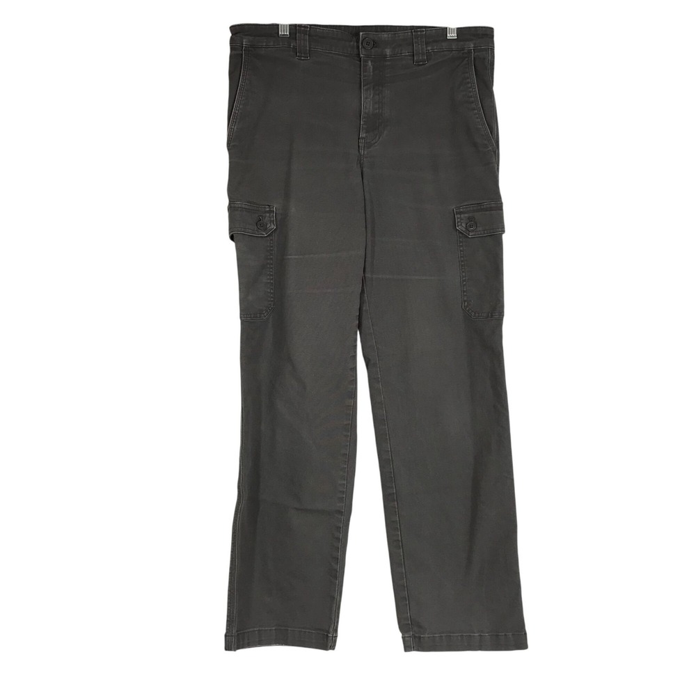 SCOTTeVEST‎ - MEN'S 34 X 32 - GRAY COTTON BLEND CARGO PANTS